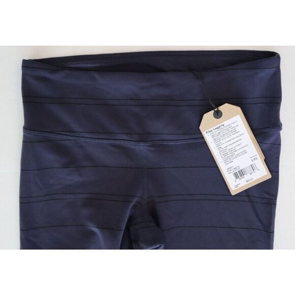 prAna 1963511 Women's Sz S Nautical Striped Mid-Rise Pillar Leggings $69 - Picture 3 of 9
